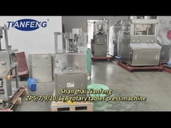 grubość tabletki 2-6 mm tabletka tabletka prasowa maszyna 12600 sztuk pojemność maksymalna głębokość wypełnienia 15 mm