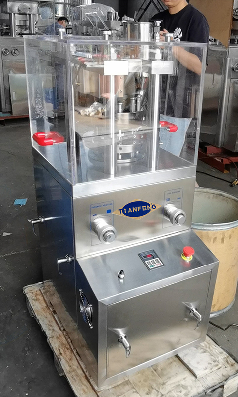 GZP - 9 EU Tooling Tablet Tablet Press Machine do laboratorium 12600 sztuk / godzinę 2.2KW