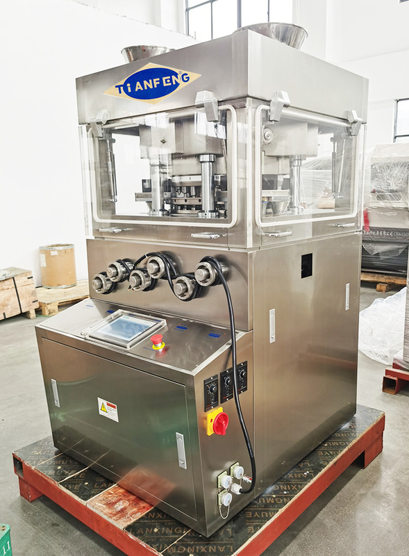 Szybkobieżna tabletkarka rotacyjna 189000 sztuk / godzinę 3 wyjścia Silnik 5,5 kW