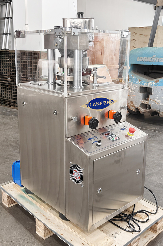Automatyczna maszyna do tłoczenia tabletek 320kg 600*540*1200mm do produkcji masowej
