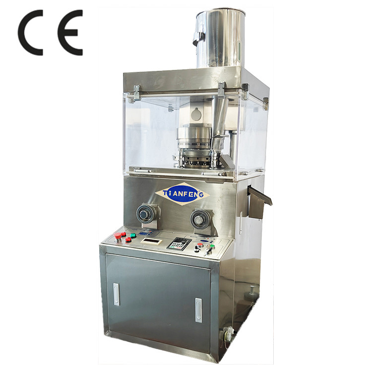 ZPW15D ZPW17D ZPW19D Tablet Press Machine dla zwykłych nieregularnych i okrągłych kształtów tabletek
