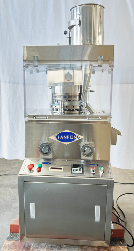 ZPW15D ZPW17D ZPW19D Tablet Press Machine dla zwykłych nieregularnych i okrągłych kształtów tabletek
