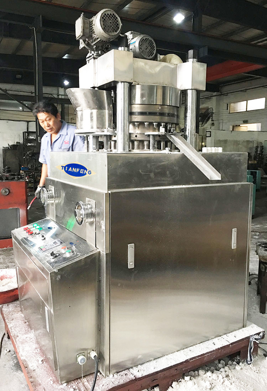 Szanghaj Tianfeng Zpw25 Nowy Studio Unikalny Ceramic Crucible Cube Press Machine Niestandardowy Presser Tabletki