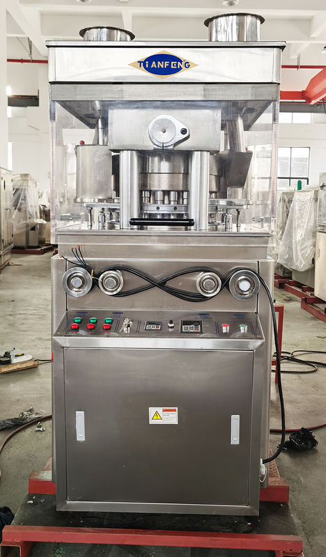 Maszyna do tłoczenia tabletów obracająca się o ciśnieniu maksymalnym 100Kn i zdolności produkcyjnej 75000 sztuk/h