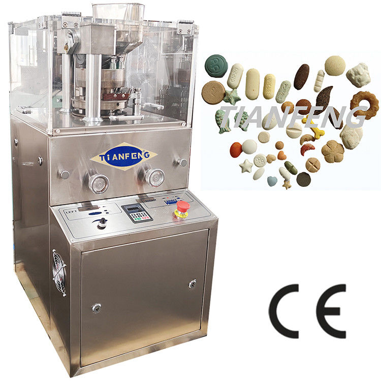 ZP5 Rotary Tablet Press Machine 2.2KW Moc 900x800x1800mm Do procesów produkcyjnych farmaceutycznych
