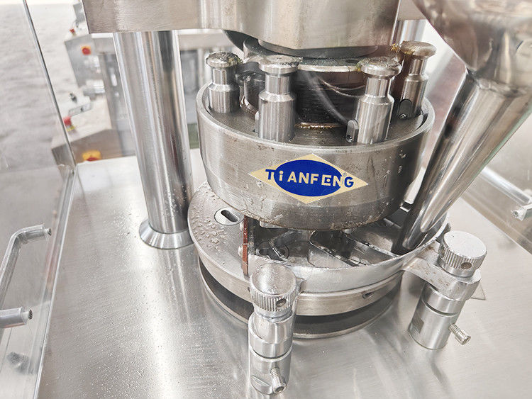 Maksymalna głębokość wypełnienia 15 mm maszyna do prasowania tabletek rotacyjnych dla linii produkcyjnej tabletek farmaceutycznych