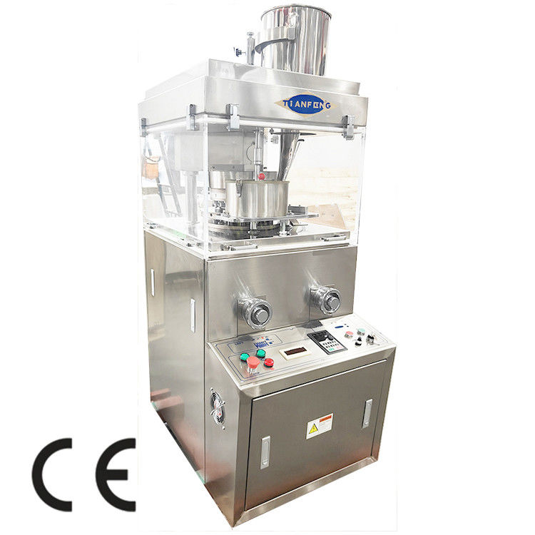 Grubość tabletki 3-8 mm Elektroniczna maszyna do prasowania tabletek do szybkiego i dokładnego wytwarzania tabletek