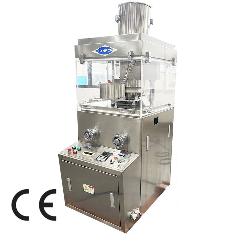 Przemysł farmaceutyczny Maszyna do prasowania tabletów z mocą 2,2 kW i maksymalną mocą tabletów 16200 sztuk/h