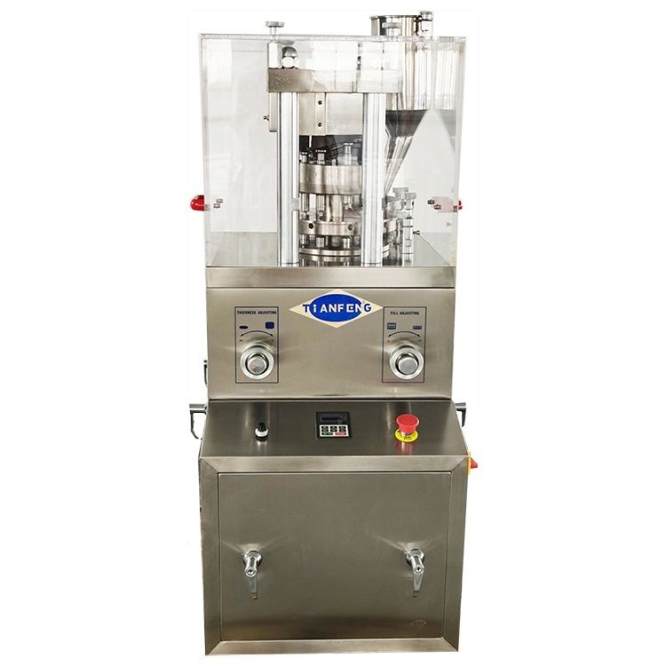 Prędkość obrotu wieżyczki 0-30 obrotów/min Maszyna do tworzenia tabletek z kamfory do produkcji tabletek/presy tabletek