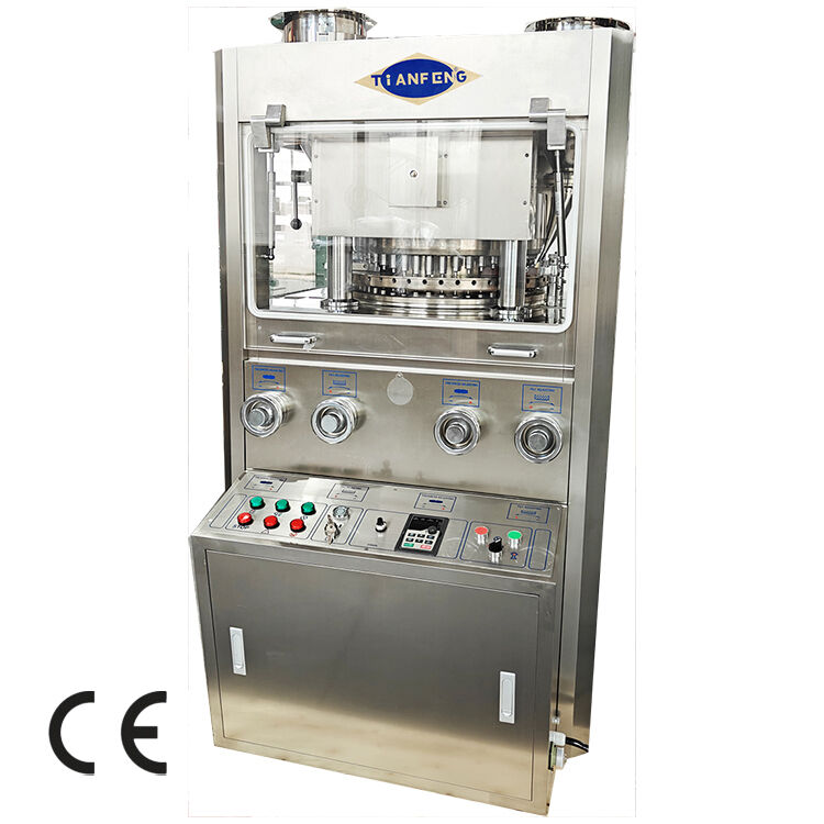 Automatyczna uniwersalna prasa do tabletek farmaceutycznych ZP45 o wydajności 243 000 tabletek na godzinę