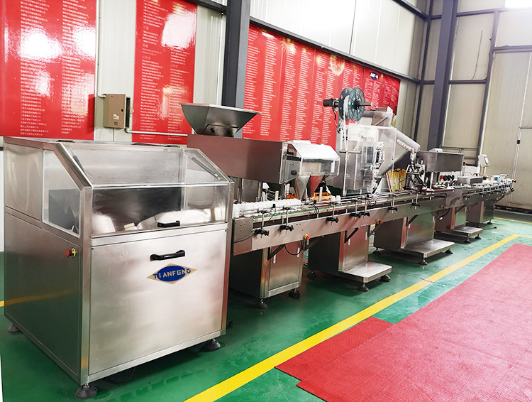 pigułka tabletka liczenie kapsułek butelkowanie linia produkcyjna łącząca 40-120 butelek na minutę