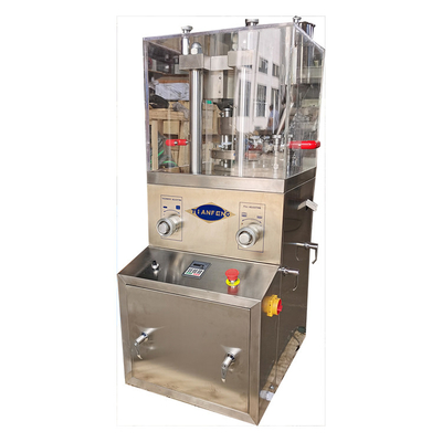 GZP - 9 EU Tooling Tablet Tablet Press Machine do laboratorium 12600 sztuk / godzinę 2.2KW