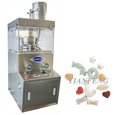ZPW17D ZPW19D Pill Maker Rotary Tablet Press Machine Z ciśnieniem 60KN