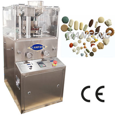 ZP5 Rotary Tablet Press Machine 2.2KW Moc 900x800x1800mm Do procesów produkcyjnych farmaceutycznych