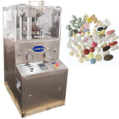 220V/380V zasilanie Tablet Tablet Press Machine z maksymalnym ciśnieniem 60KN i maksymalną głębokością wypełnienia 15mm